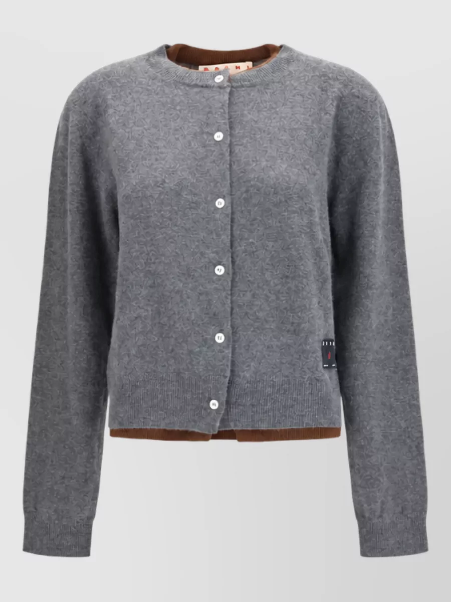 Marni Cashmere layered cardigan