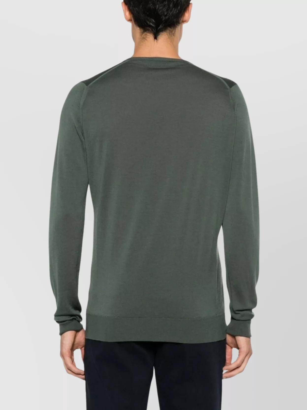 John Smedley Crew Neck Fine Knit Sweater