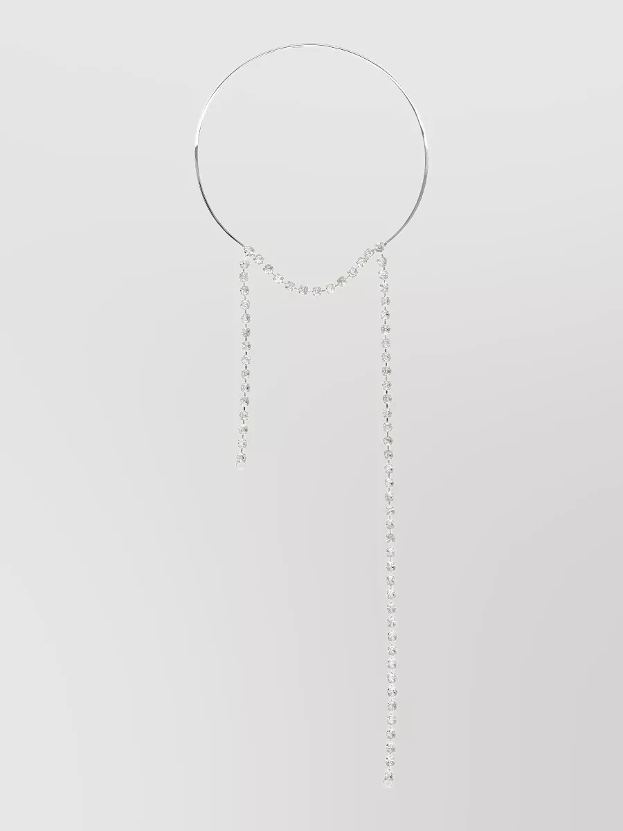 Mm6 Maison Margiela crystal-embellished necklace