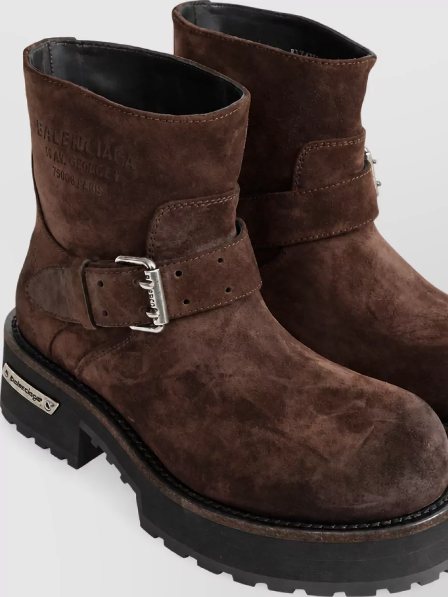 Balenciaga calfskin mini venom ankle boots
