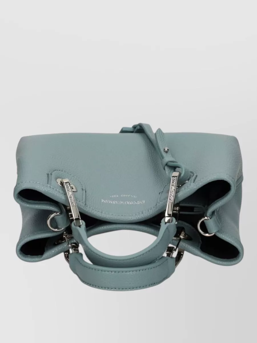 Emporio Armani Grained Effect Tote Bag