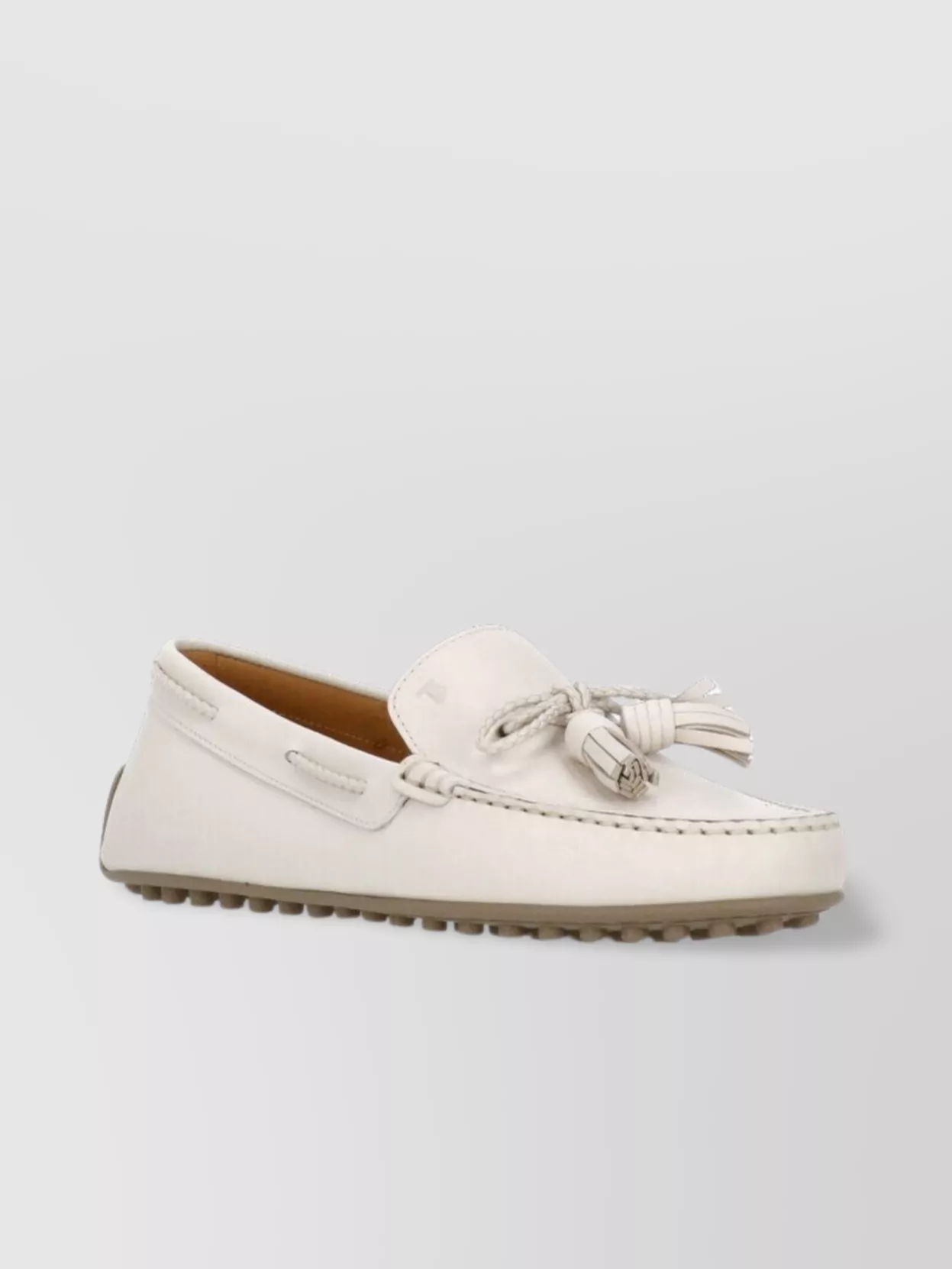 Tod's Loafers Featuring Front Bow And Tassel Detail