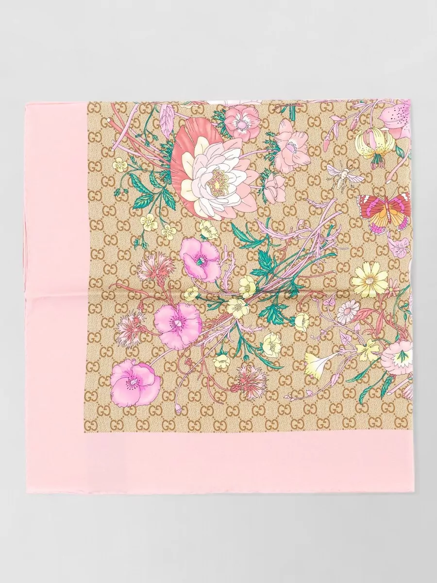 Gucci silk printed foulard