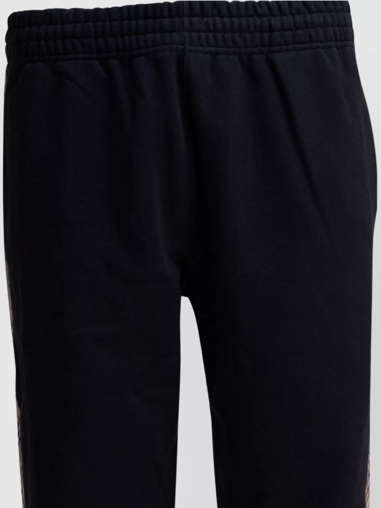 Burberry Trousers Elastic Waistband Side Stripe