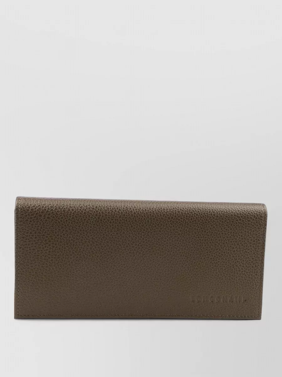 Longchamp leather sunglasses case