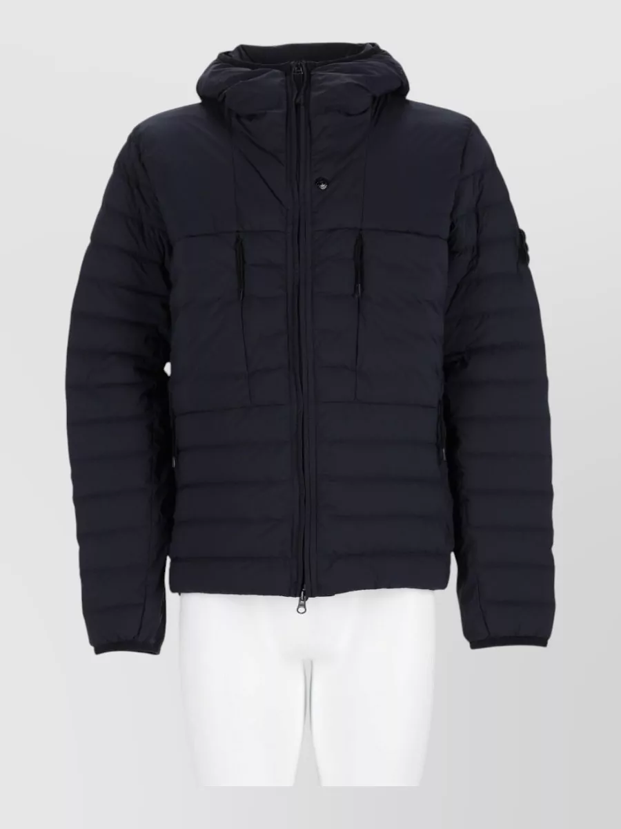 Stone Island Down hooded puffer coat