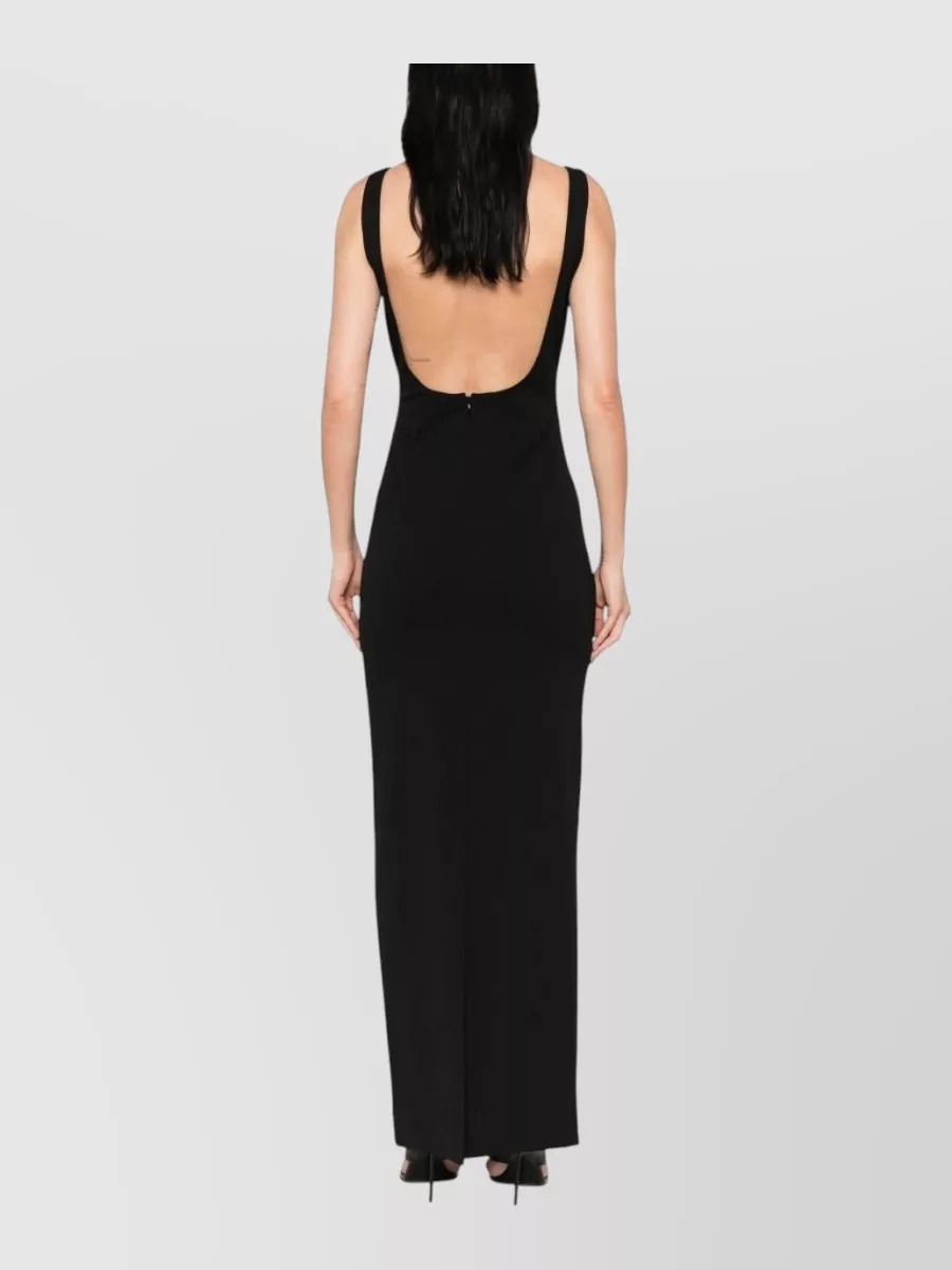 Solace London Sleeveless Square Neck Maxi Dress
