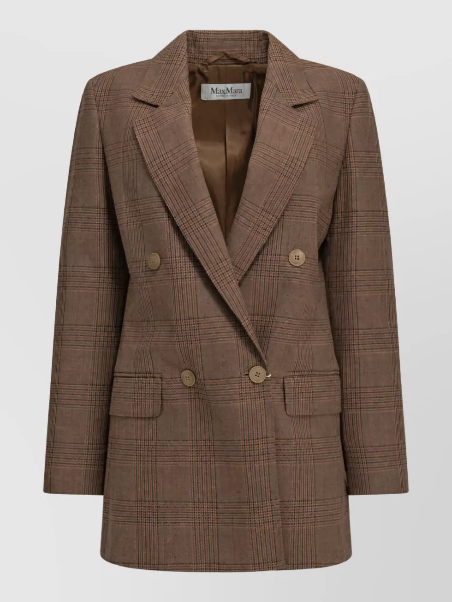 Max Mara Virgin Wool Double-Breasted Blazer