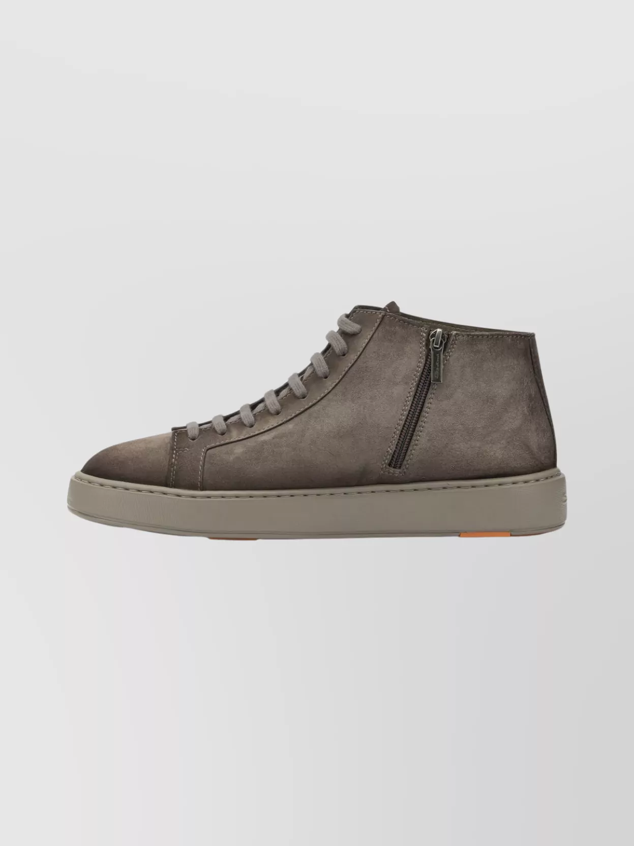 Santoni Stylish Ankle Height Round Toe Sneakers