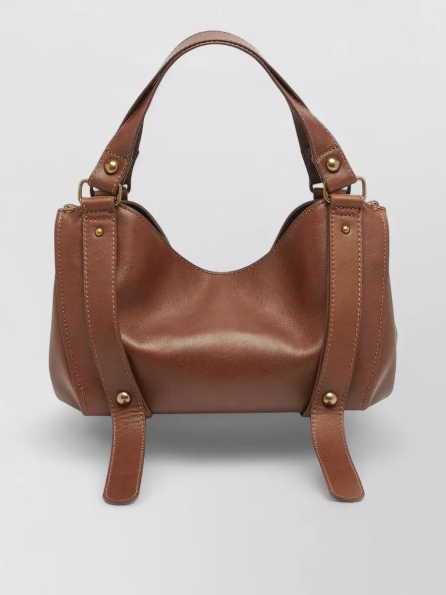 Diesel grab-d small leather shoulder bag