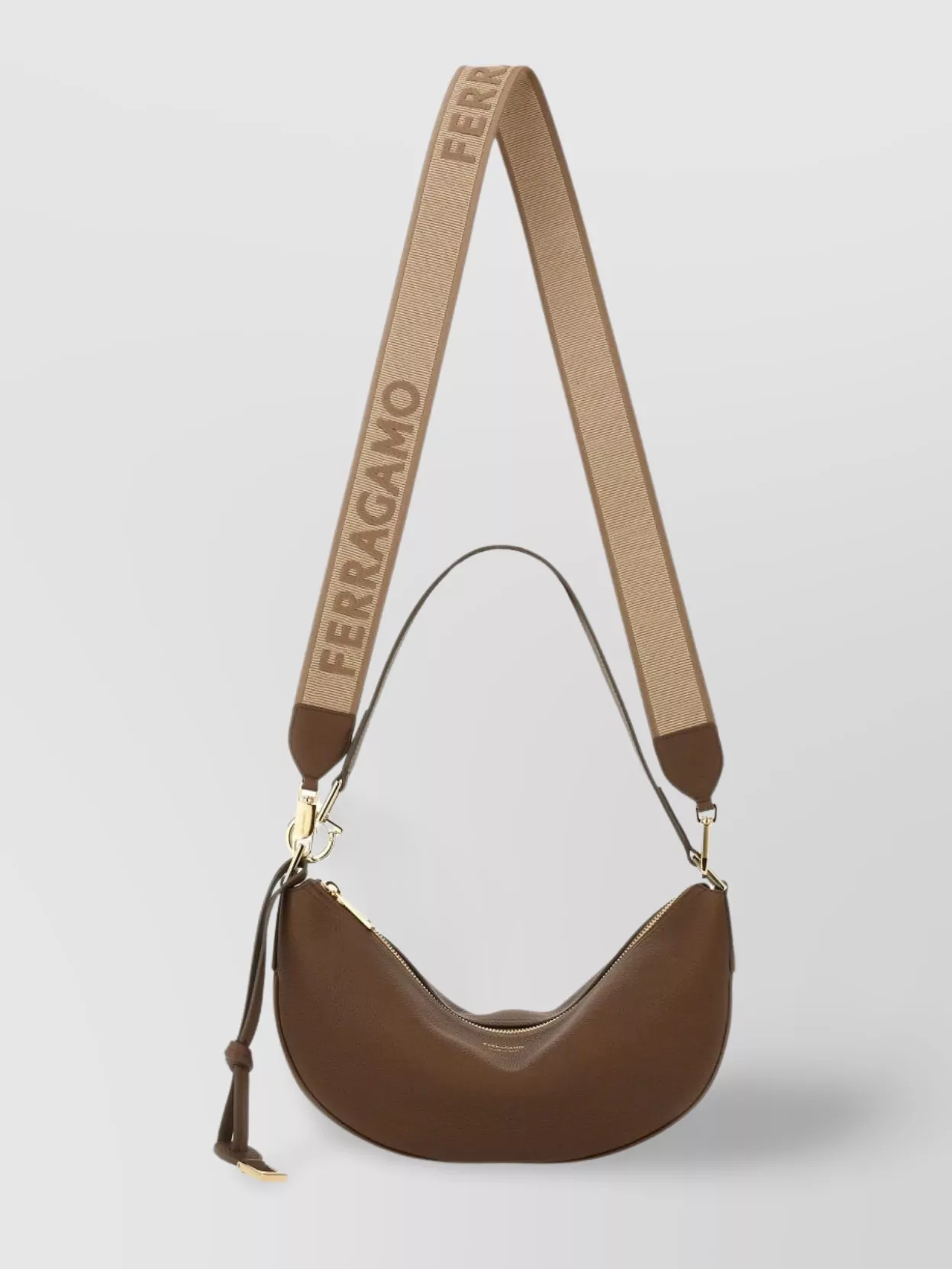 Ferragamo Knotted Detail Shoulder Bag