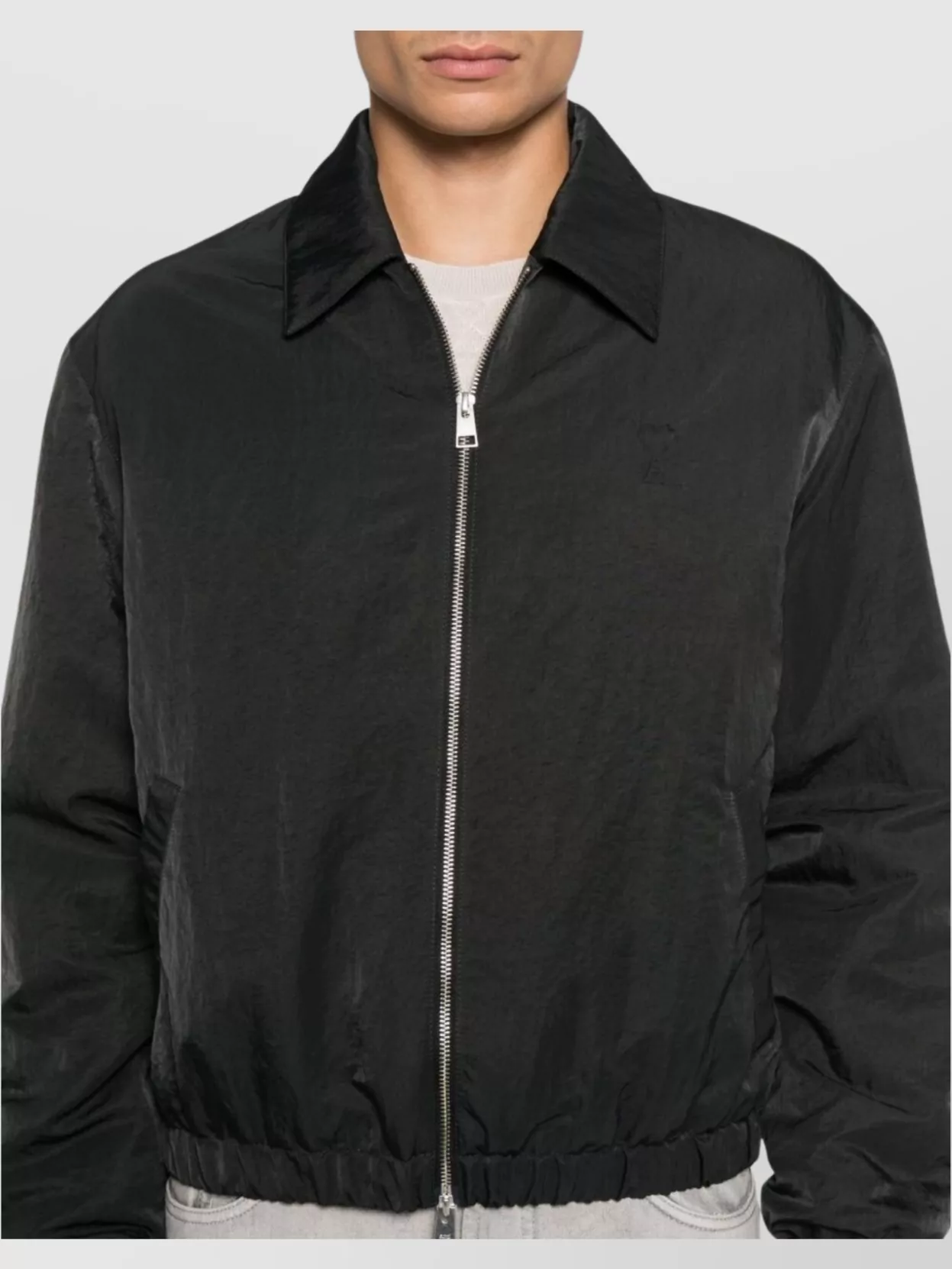 Ami Paris Tailored Blazer With Long Sleeves And Cuffs