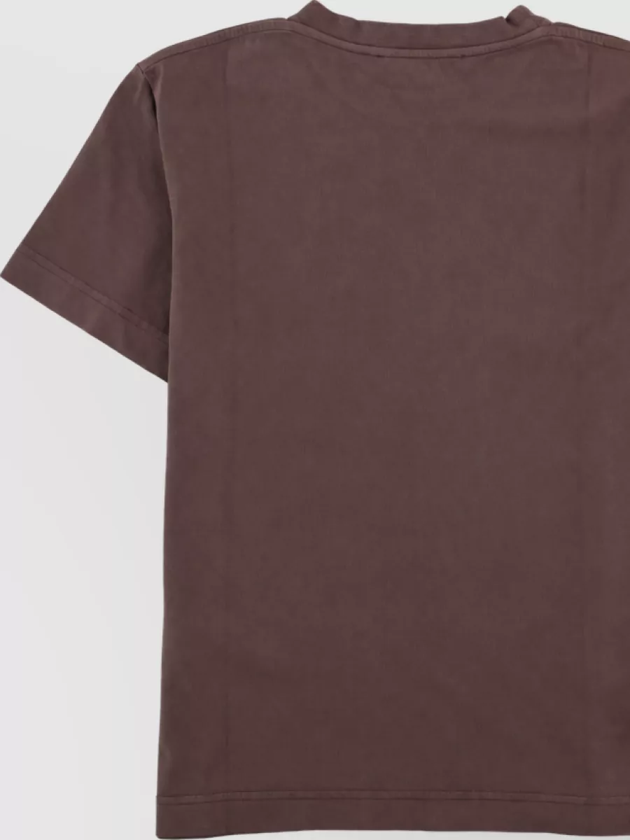 Jacquemus Grosgrain Detail Short Sleeve Crew Neck T-Shirt