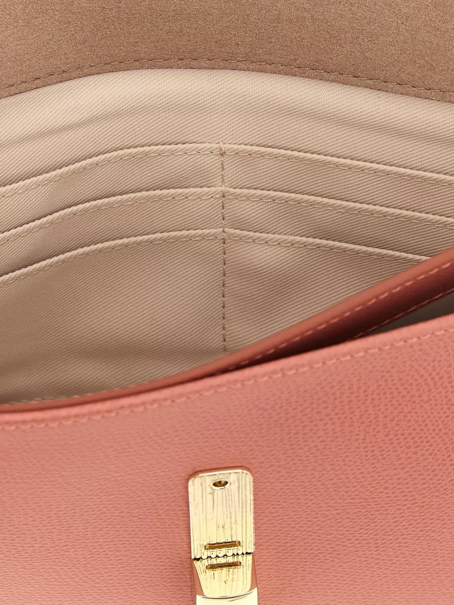 Furla Textured Leather Clutch Bag
