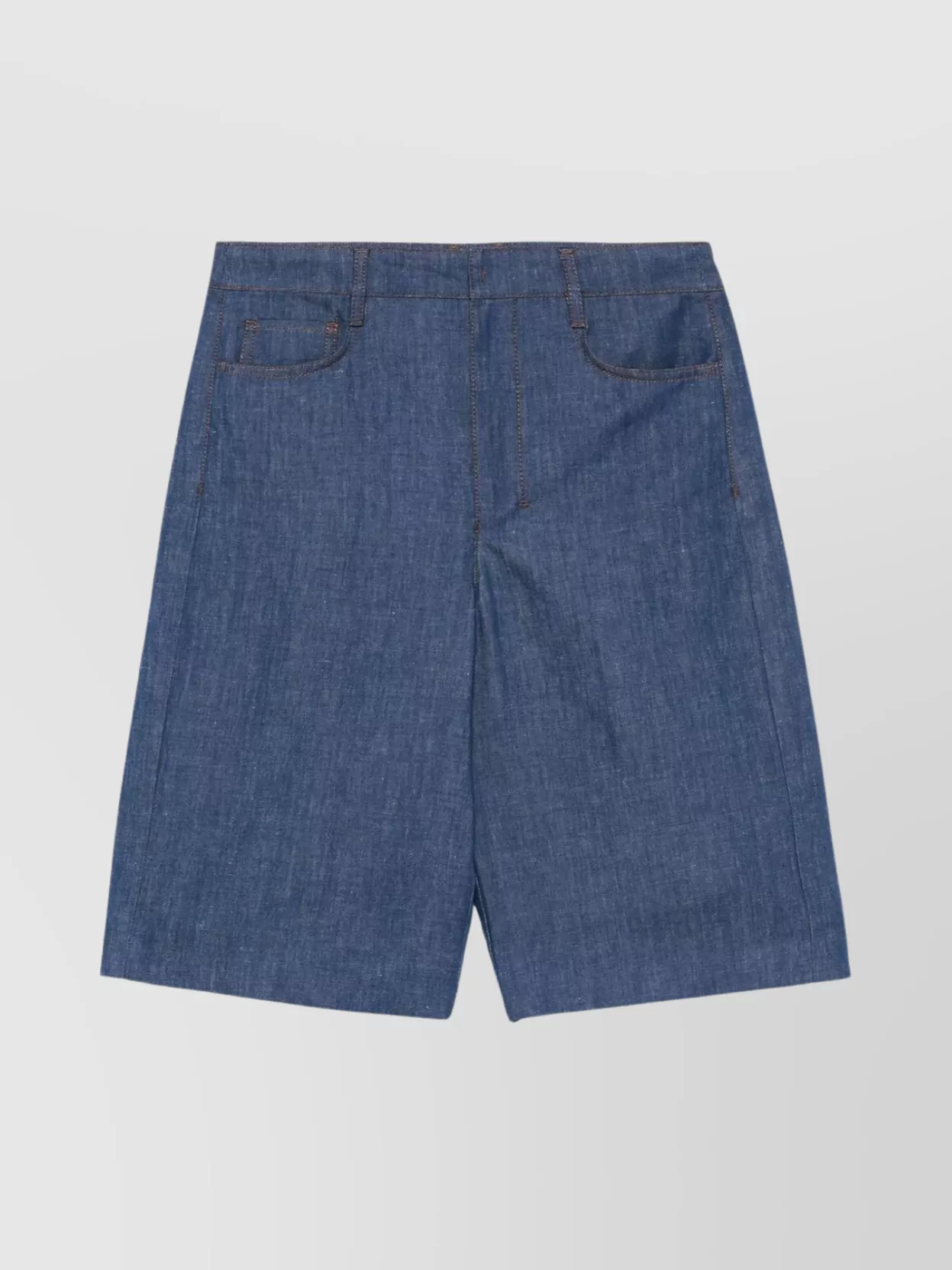S Max Mara Relaxed Fit Shorts With Pockets And Loops