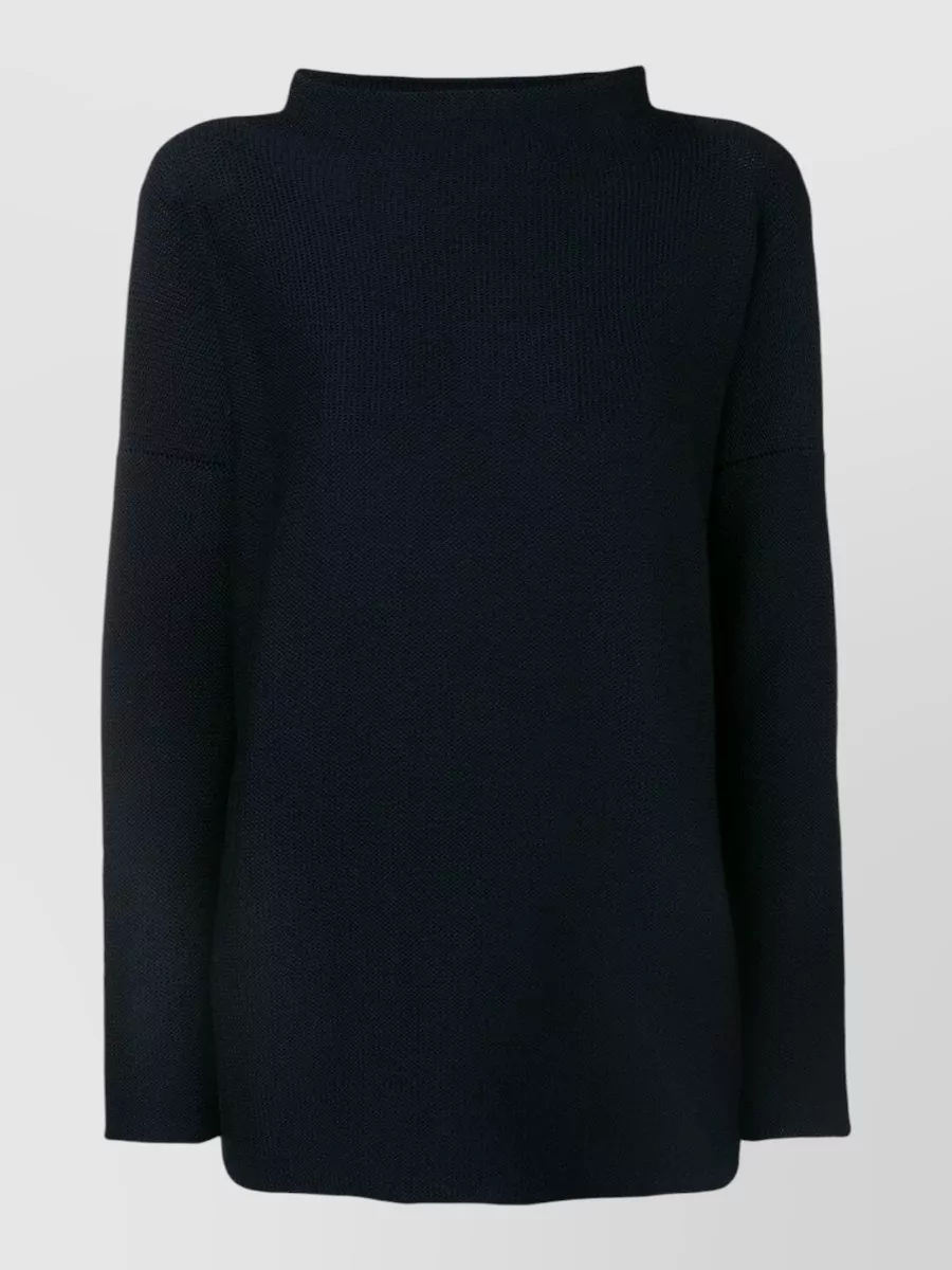 Daniela Gregis cotton halterneck long-sleeve jumper