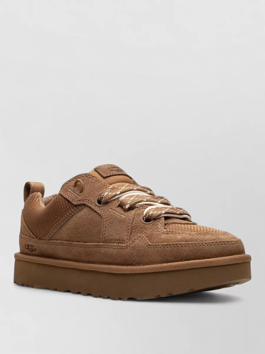 Ugg leather low-top sneakers