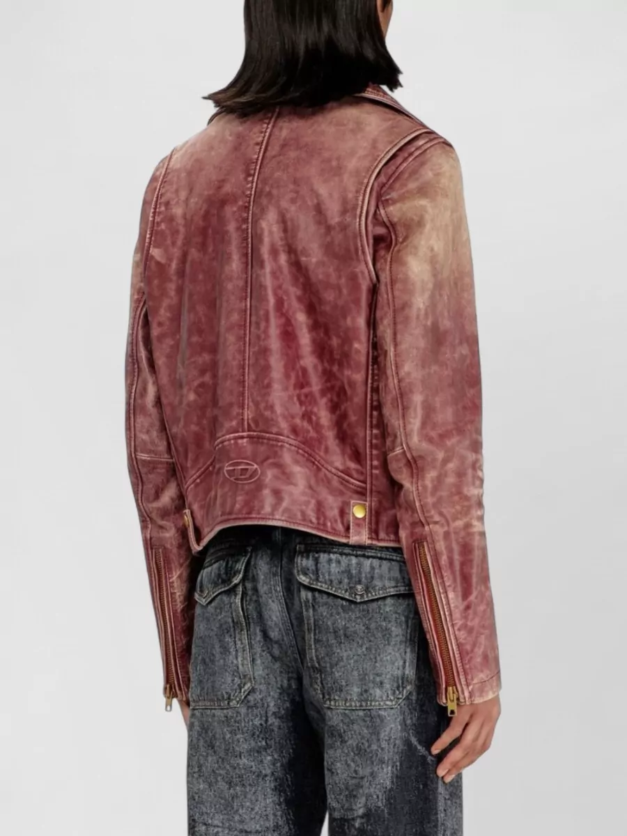 Diesel Leather Blazer
