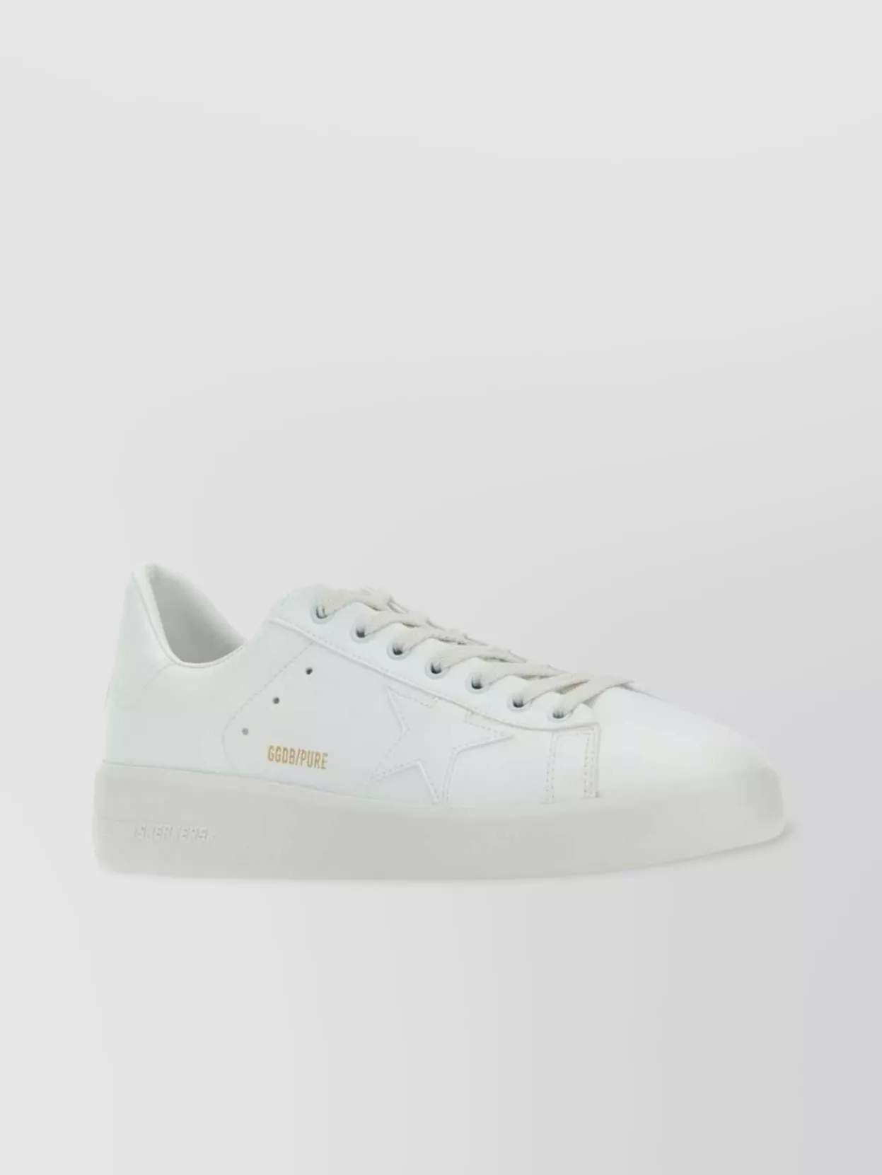 Shop Golden Goose Pure New Low-top Round Toe Sneakers