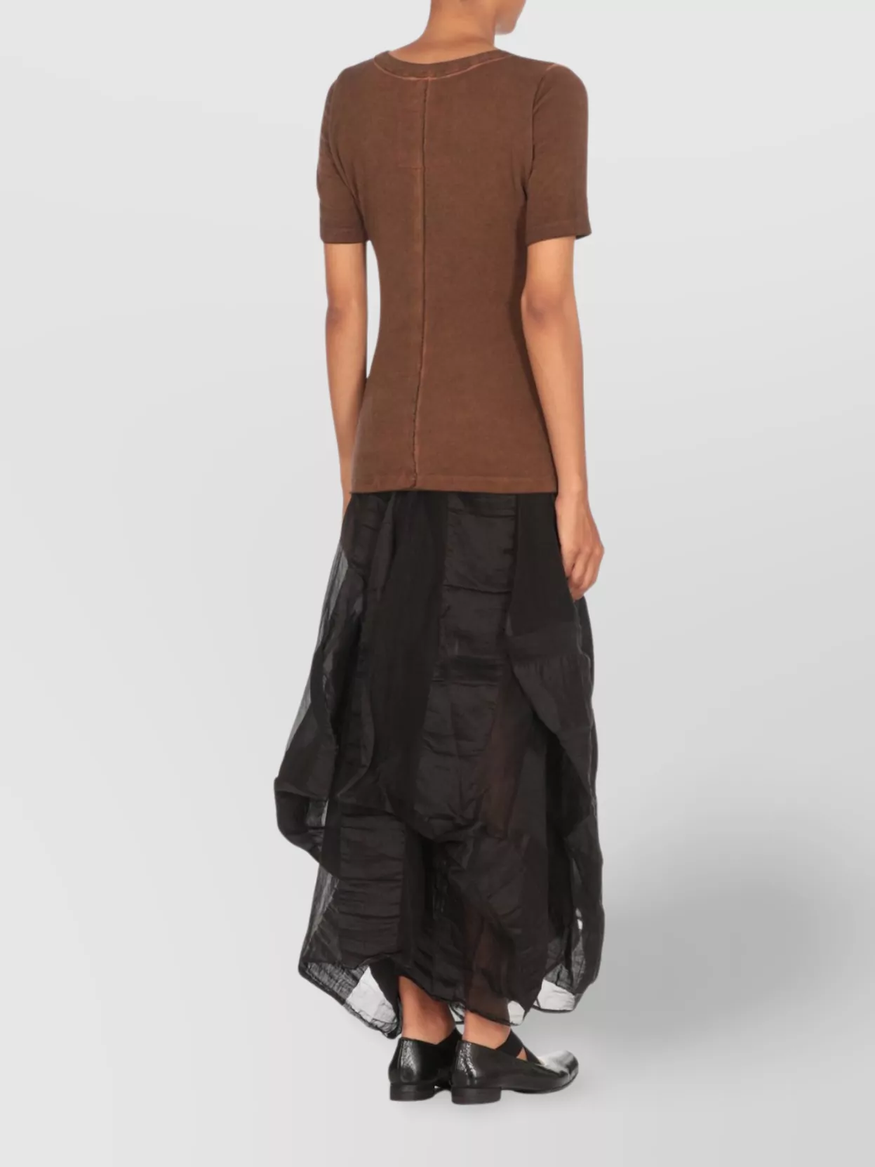 Uma Wang Crew Neck Plain Short Sleeves