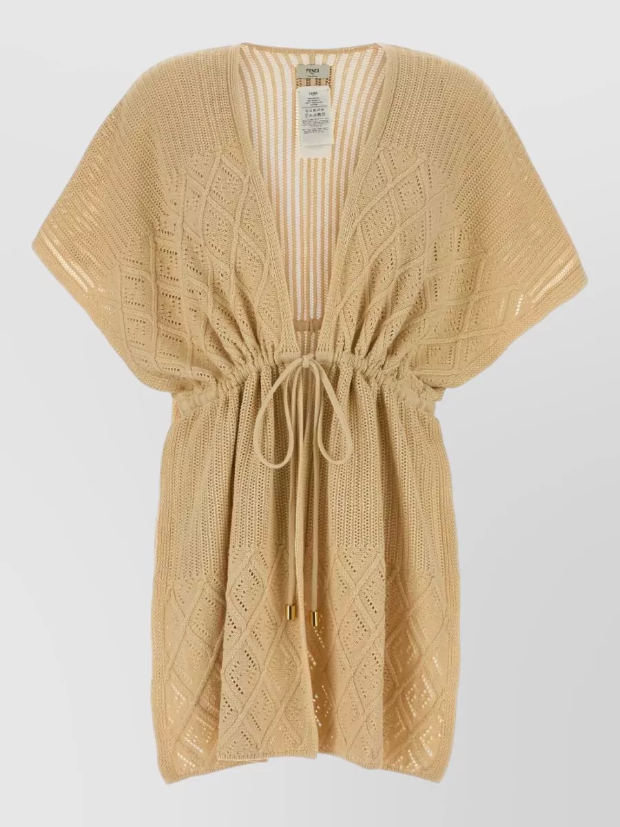 Fendi Knit poncho
