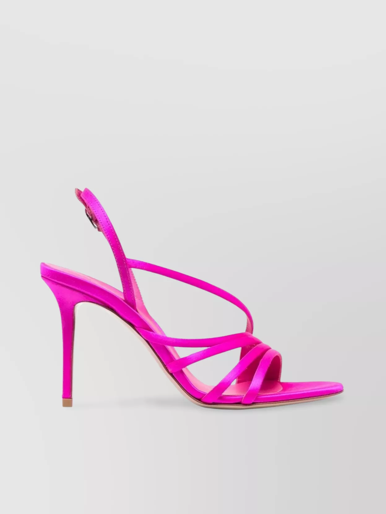 Shop Le Silla 100mm Stiletto Heel Open Toe Sandals In Pink