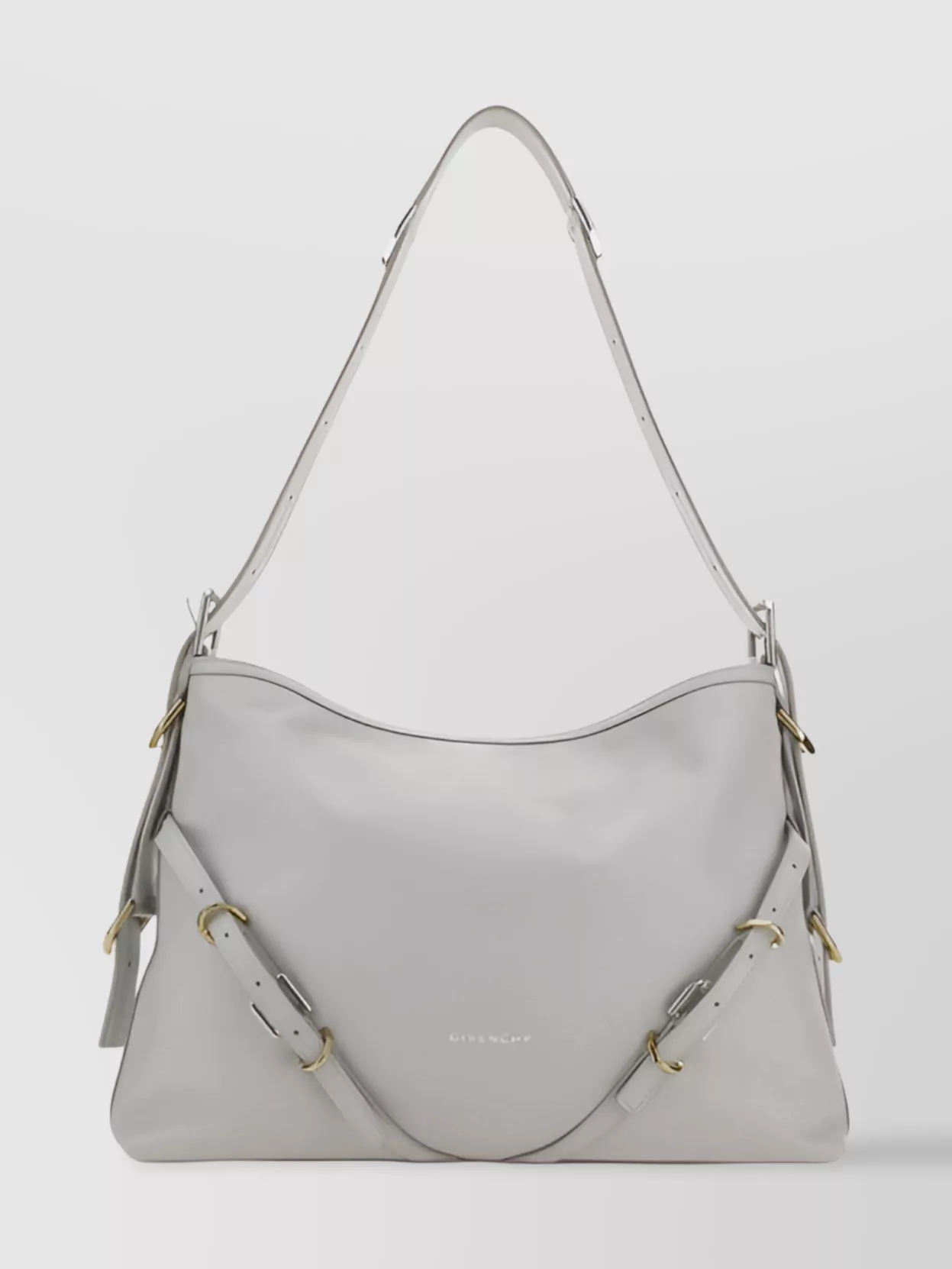 Shop Givenchy Rebel Calfskin Shoulder Bag