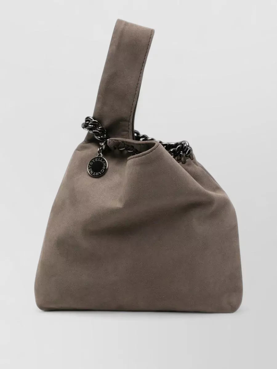 Stella Mccartney falabella suede shoulder bag