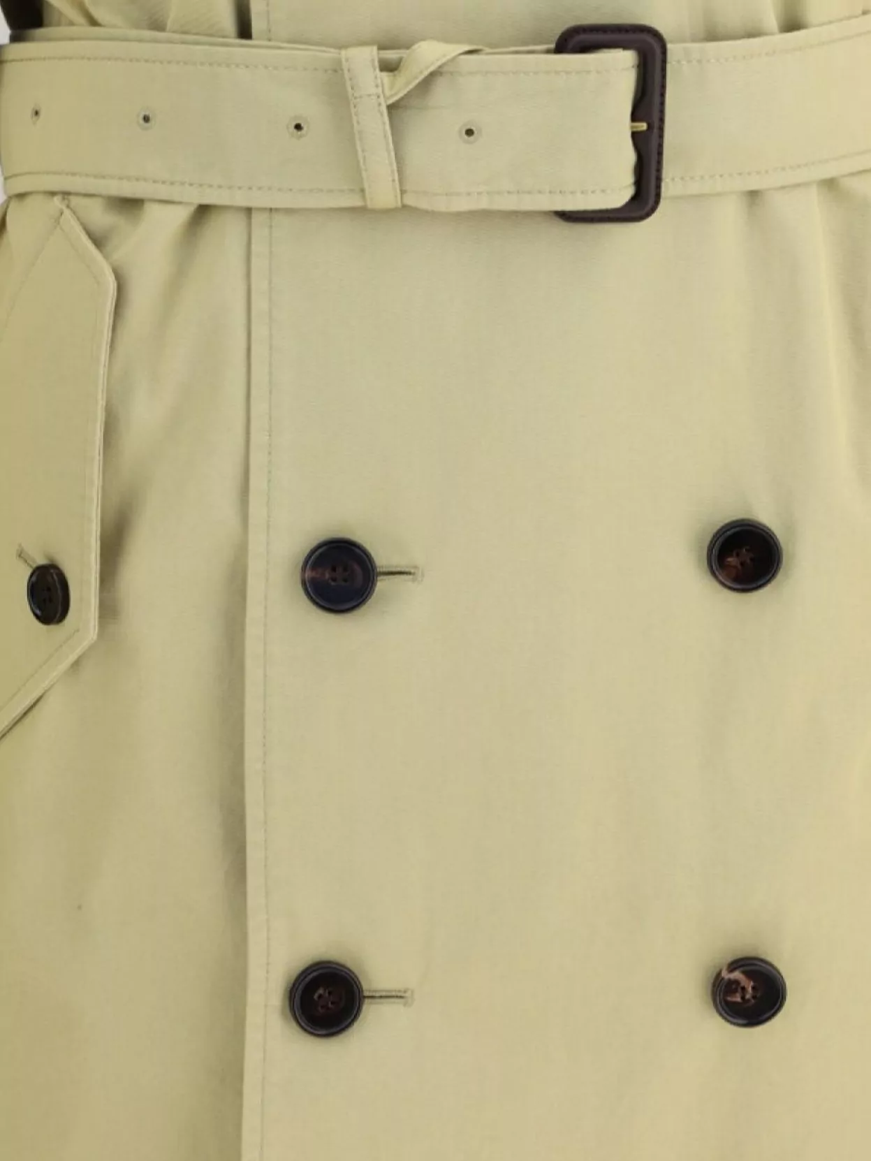 Burberry Cotton Gabardine Trench Coat