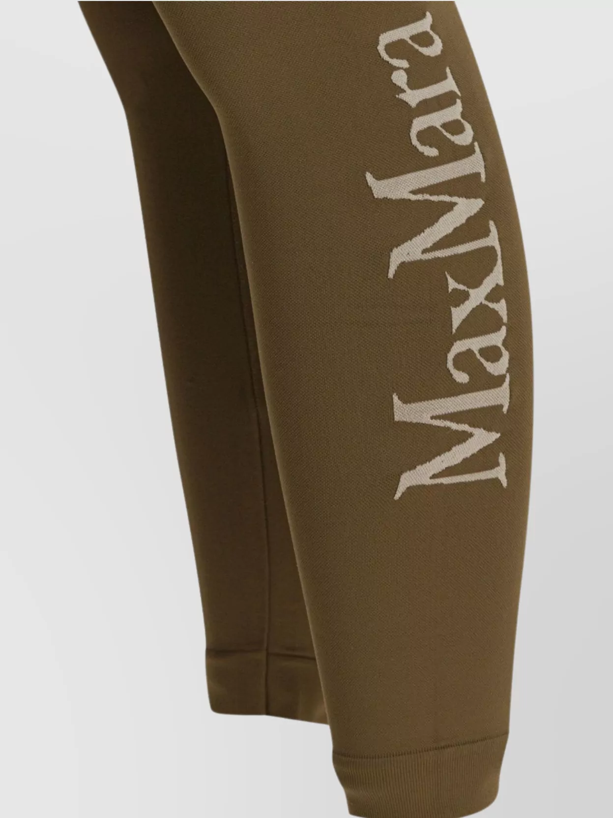 S Max Mara Elastic Waistband Stretch Fabric Trousers