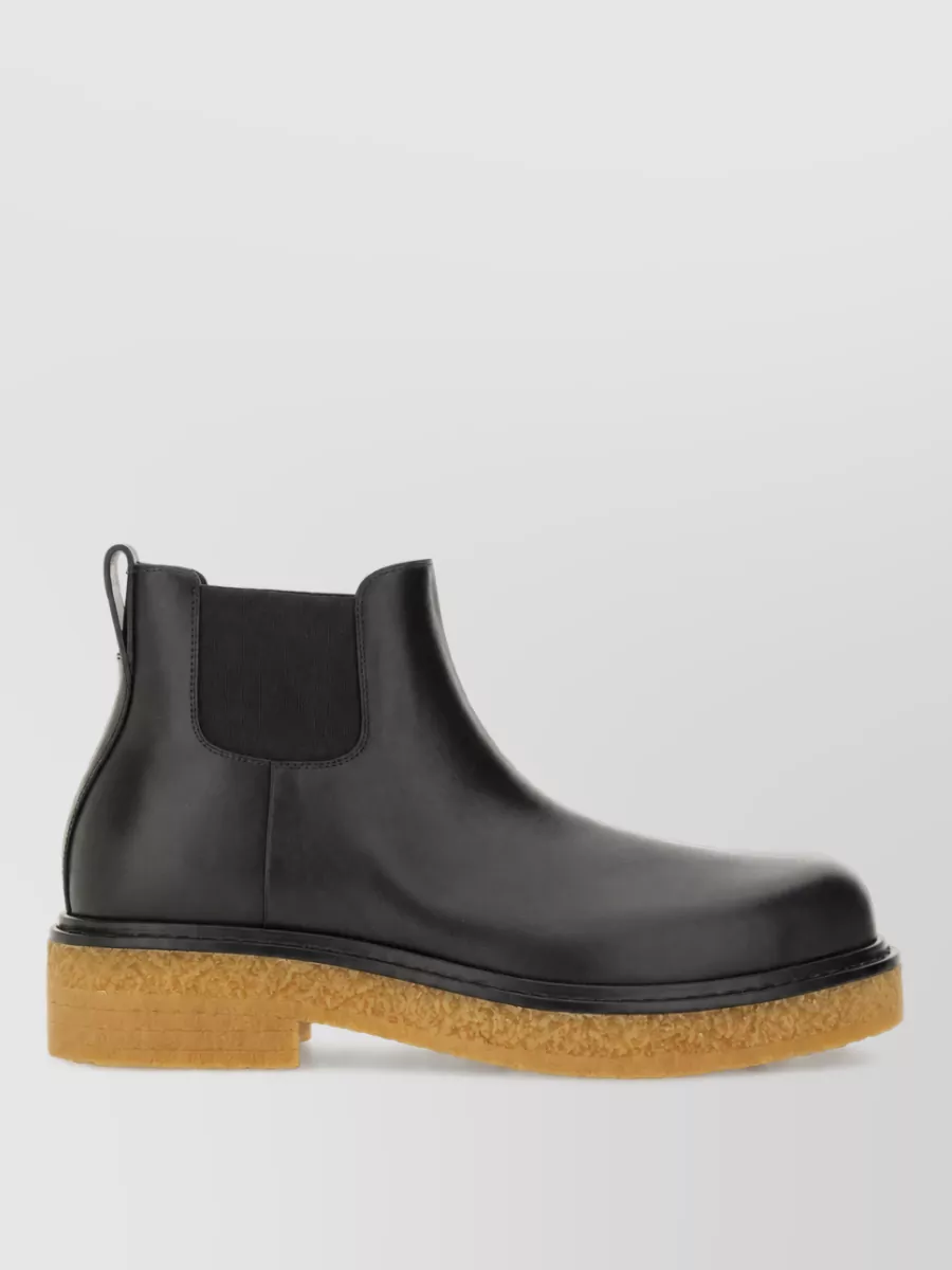 Bottega Veneta Leather Chelsea Boots