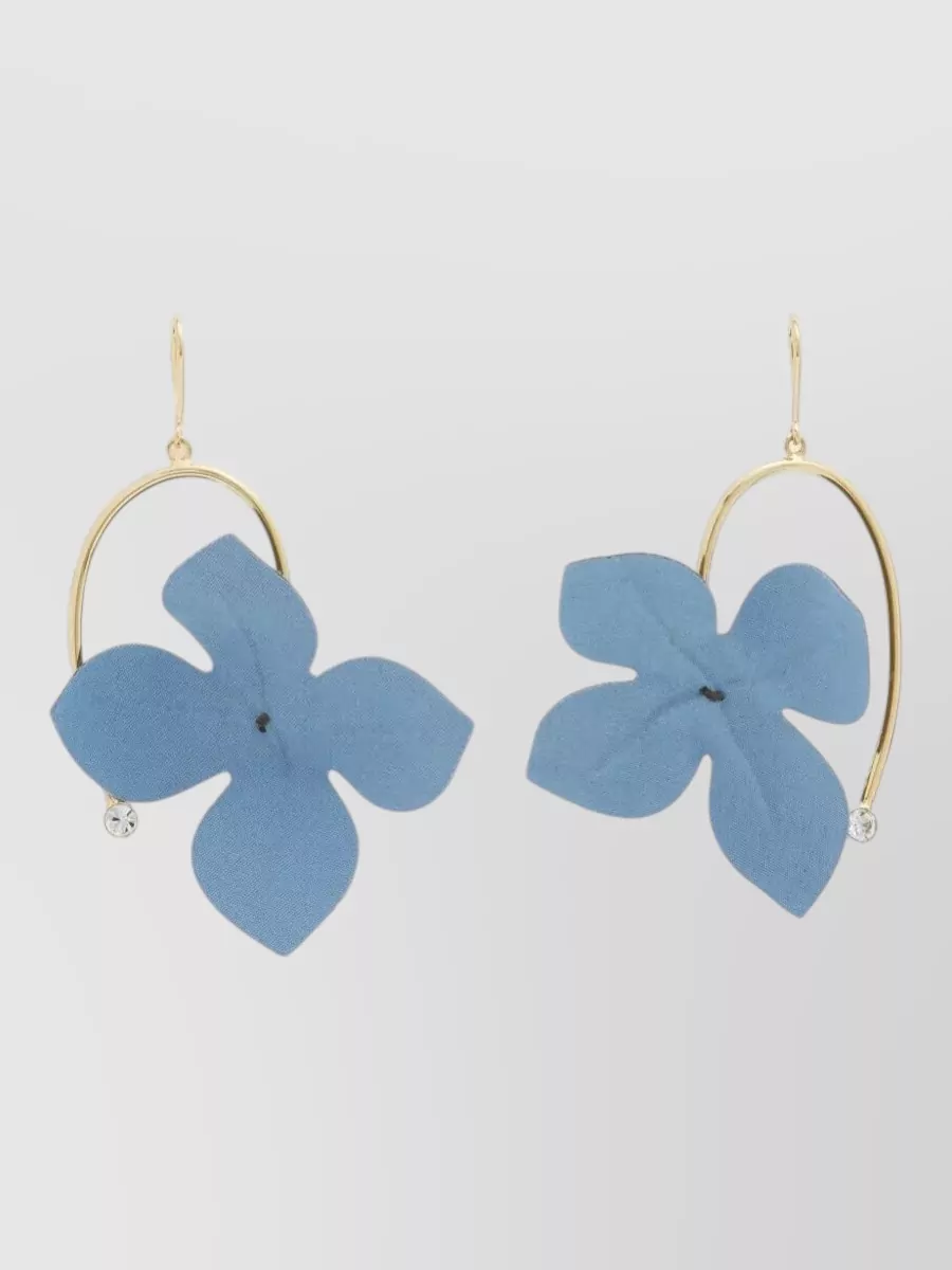 Marni brass hoop earrings
