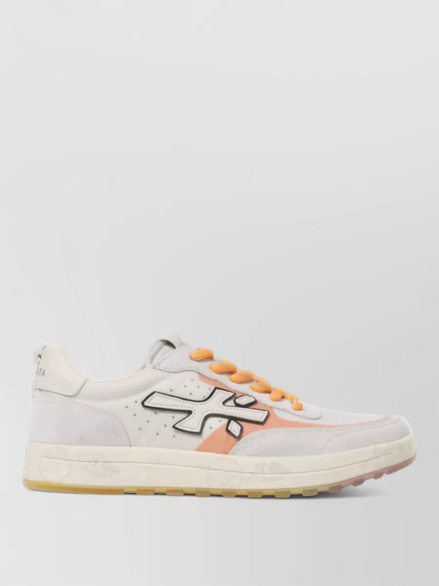 Premiata Cotton Low-Top Sneakers