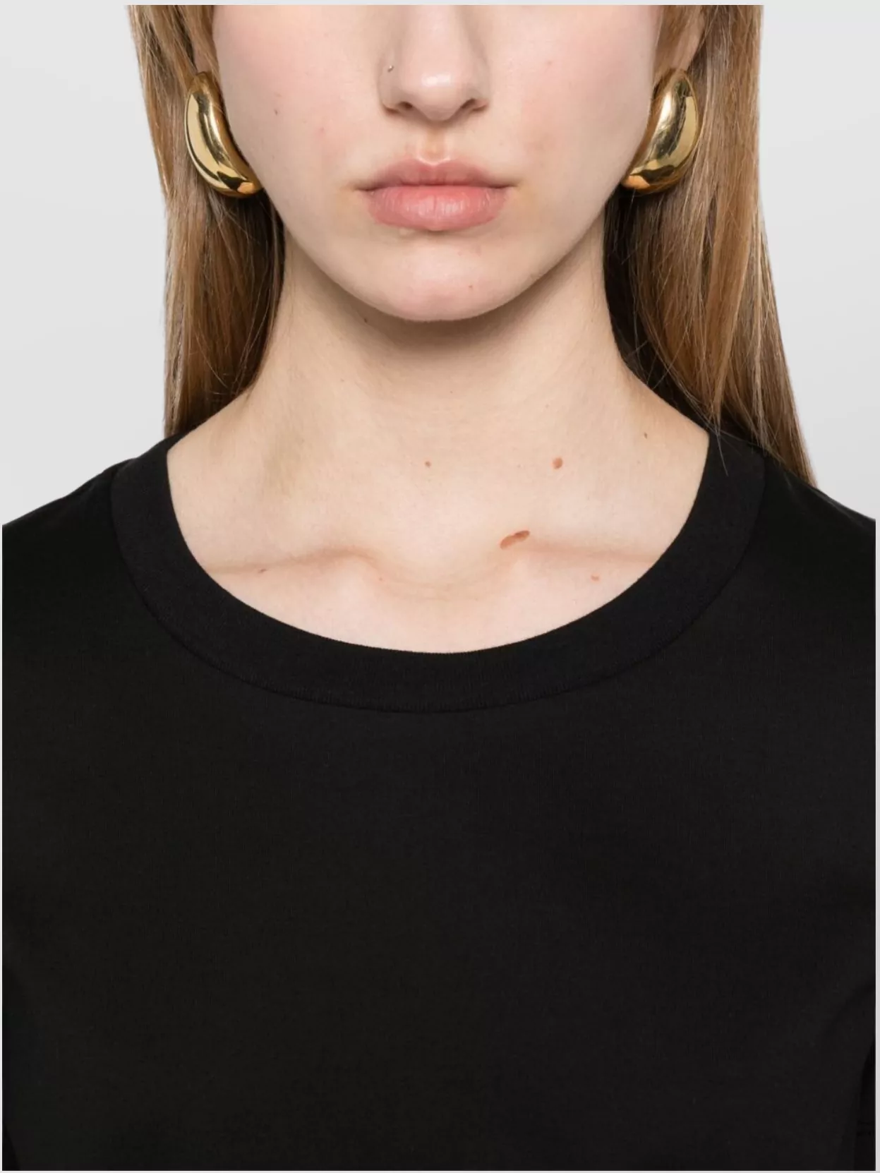 S Max Mara Crew Neck Lightweight Top With Short Sleeves