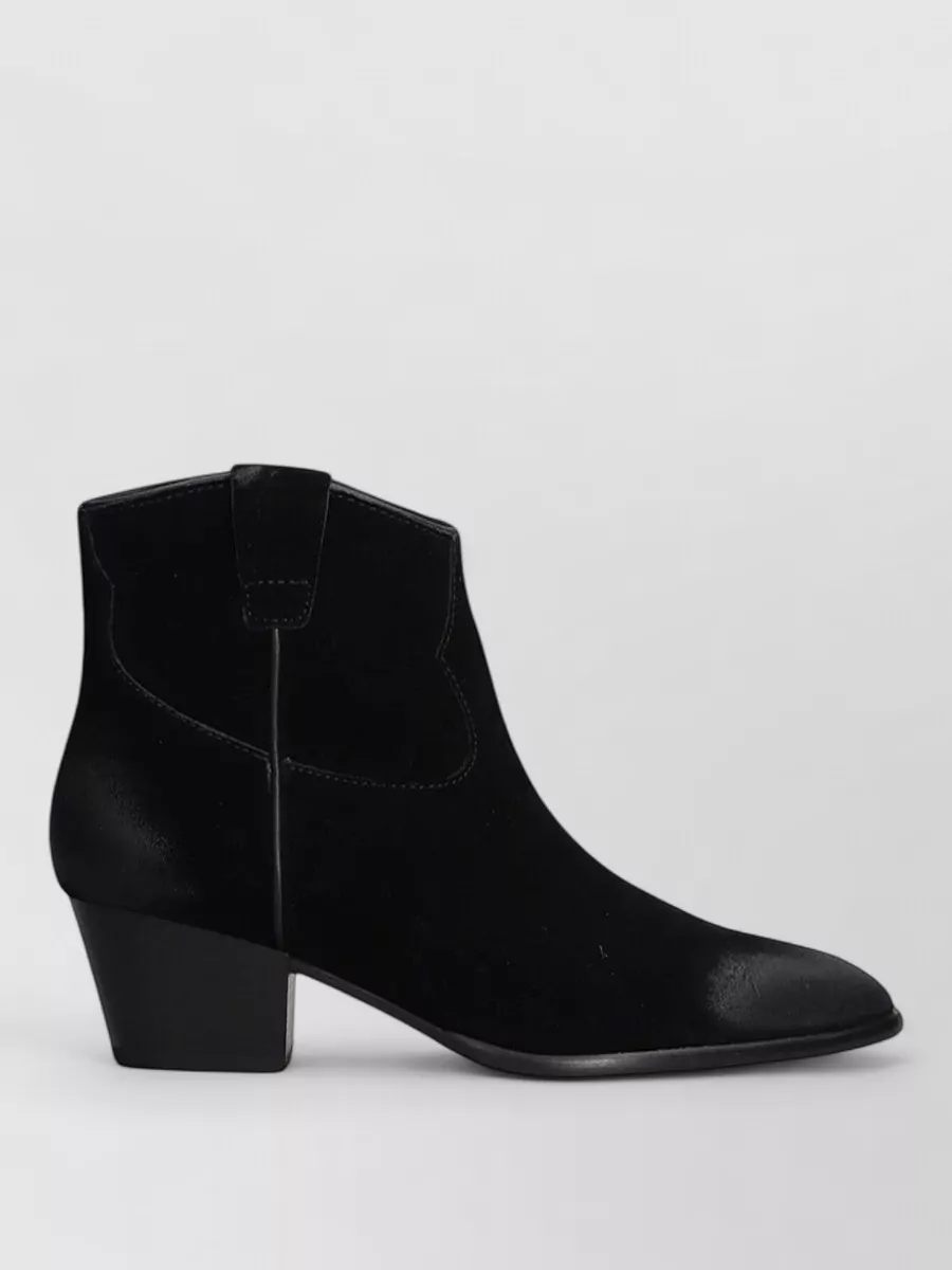 Ash Suede Leather Ankle Boots