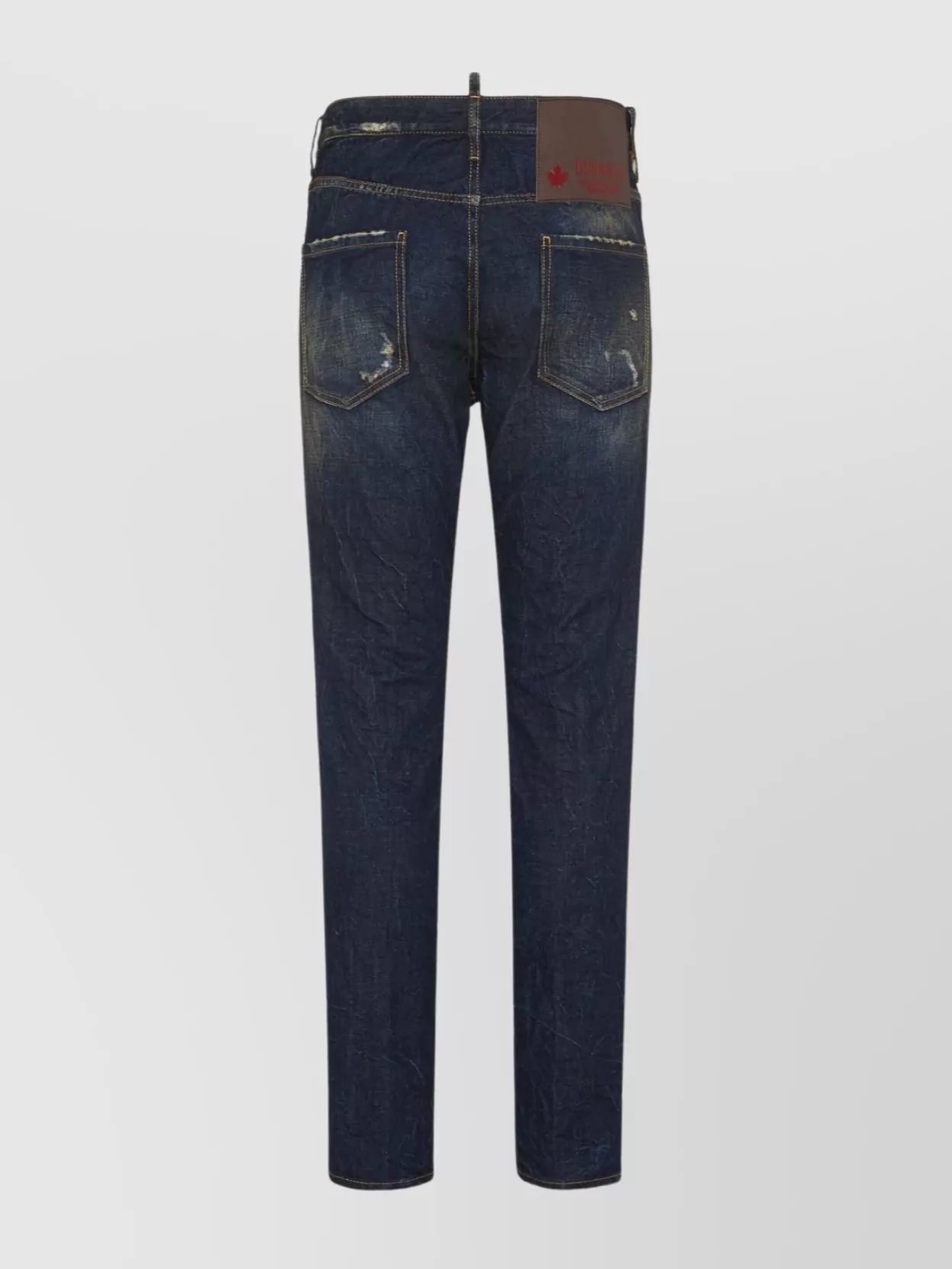 Dsquared2 Faded Trousers Featuring Five-Pocket Style