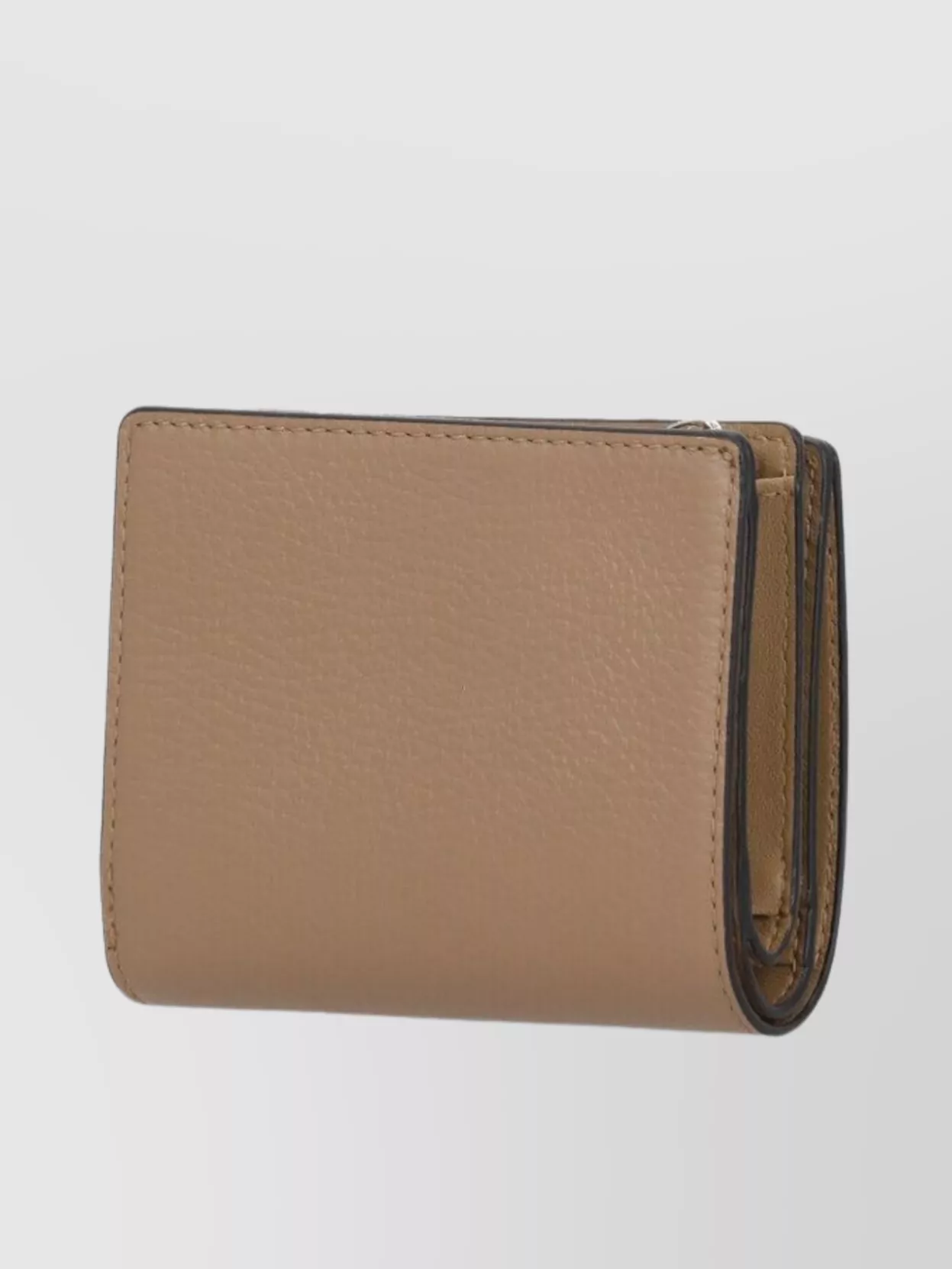 Furla Pebbled Leather Wallet With Multiple Cardholders