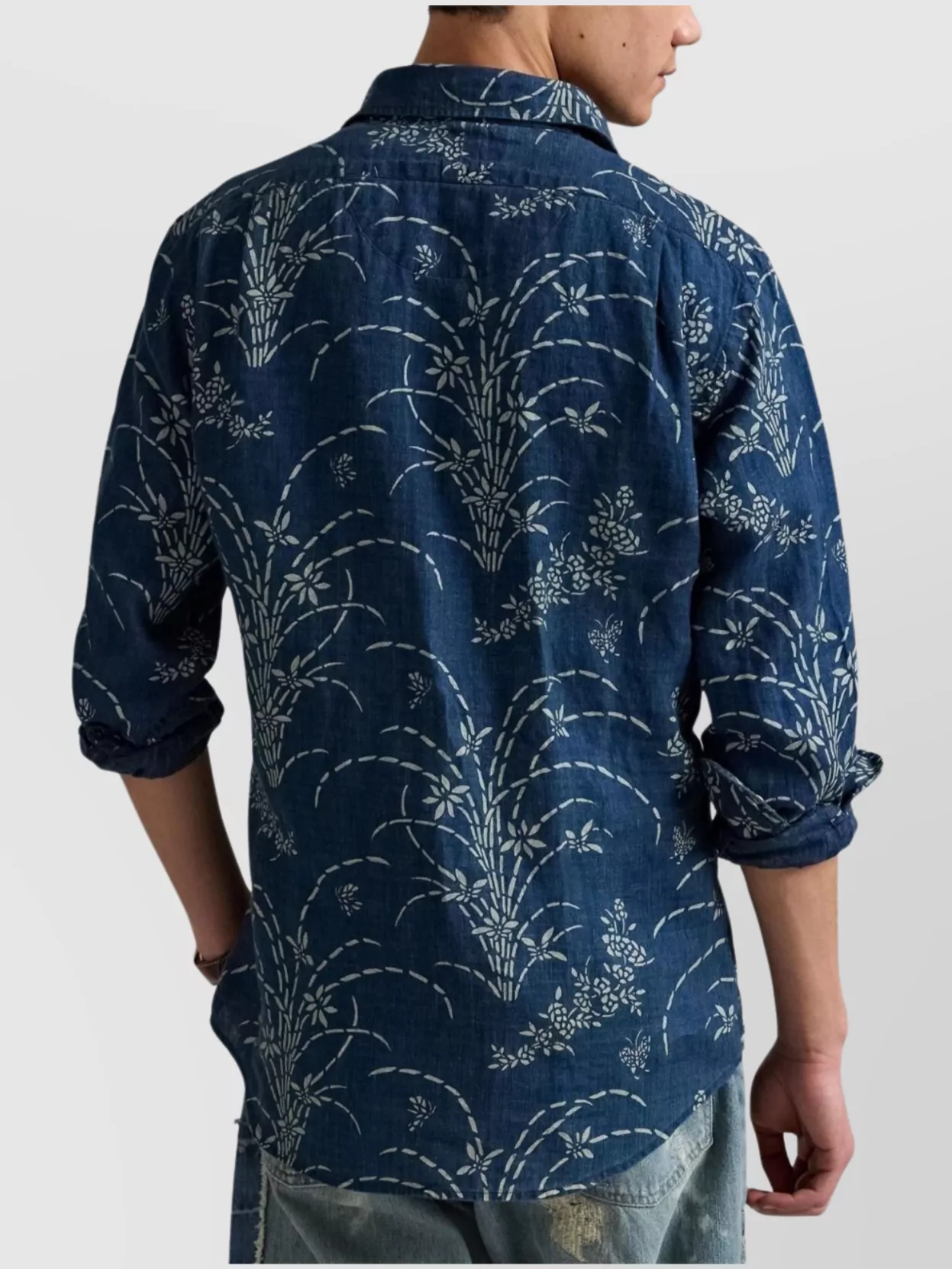 Ralph Lauren Floral Print Linen Shirt