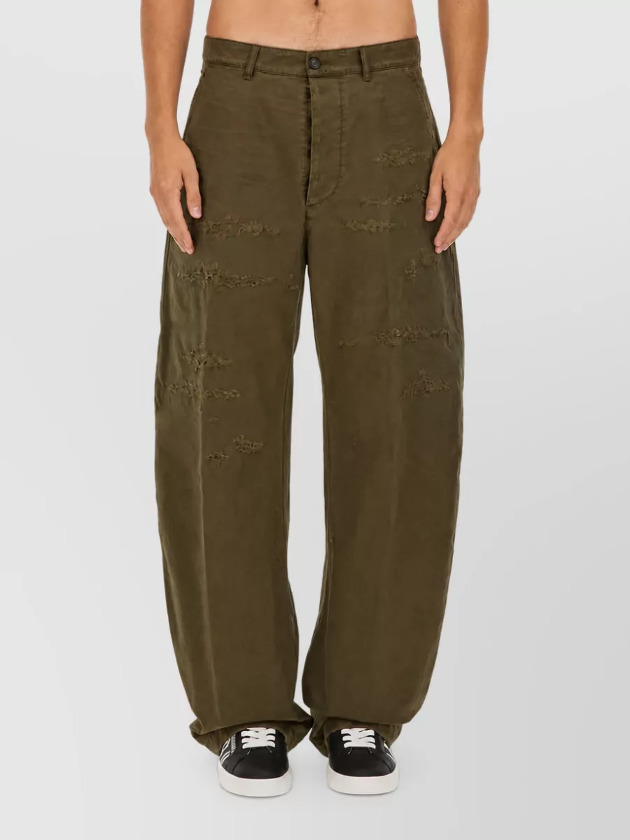 Dsquared2 Ripped Denim Chino Pants