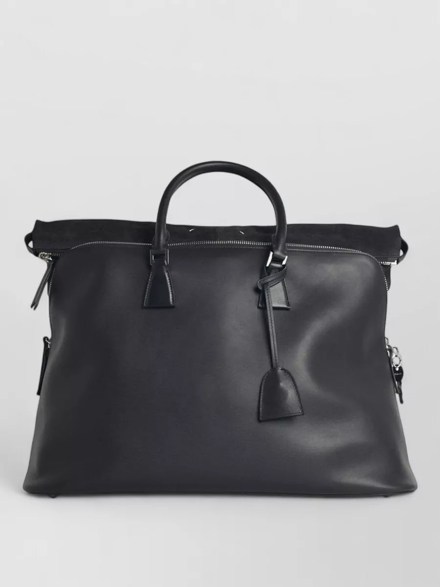 Maison Margiela 5Ac Extra Large Leather Travel Bag