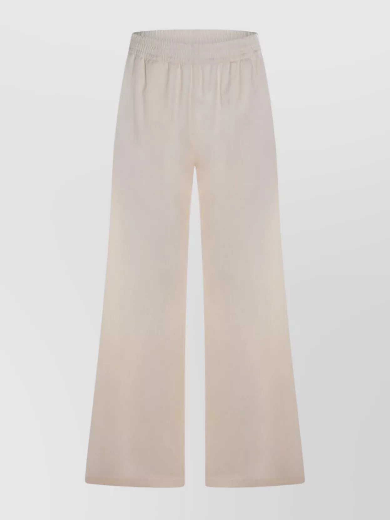 Fabiana Filippi Relaxed Wide Leg Trousers For Everyday Wear In Neutral