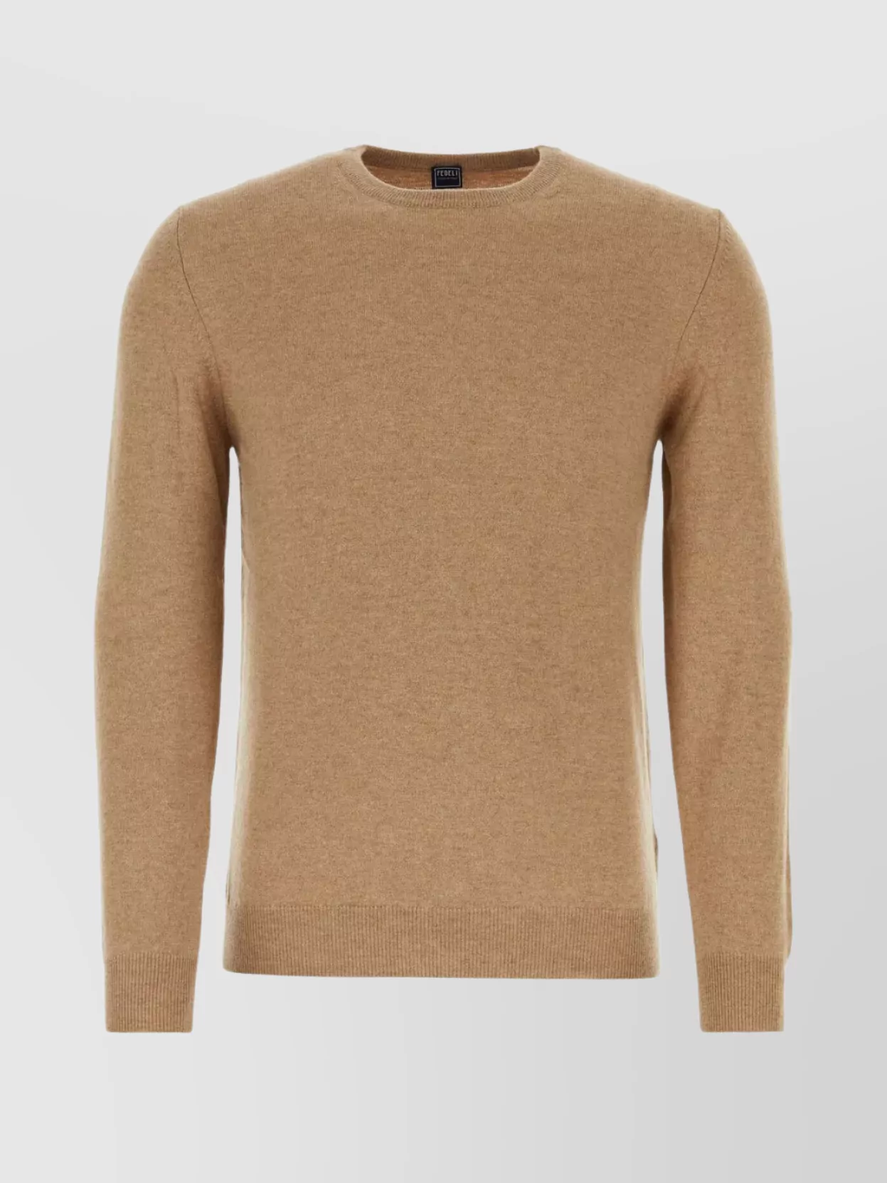 Shop Fedeli Luxurious Cashmere Crew-neck Sweater