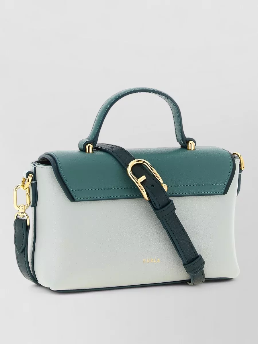 Furla Mini Leather Top Handle Bag