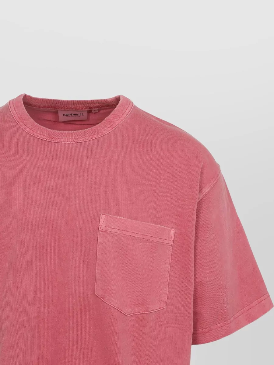 Carhartt Wip Short Sleeve Pocket T-Shirt With Round Neck