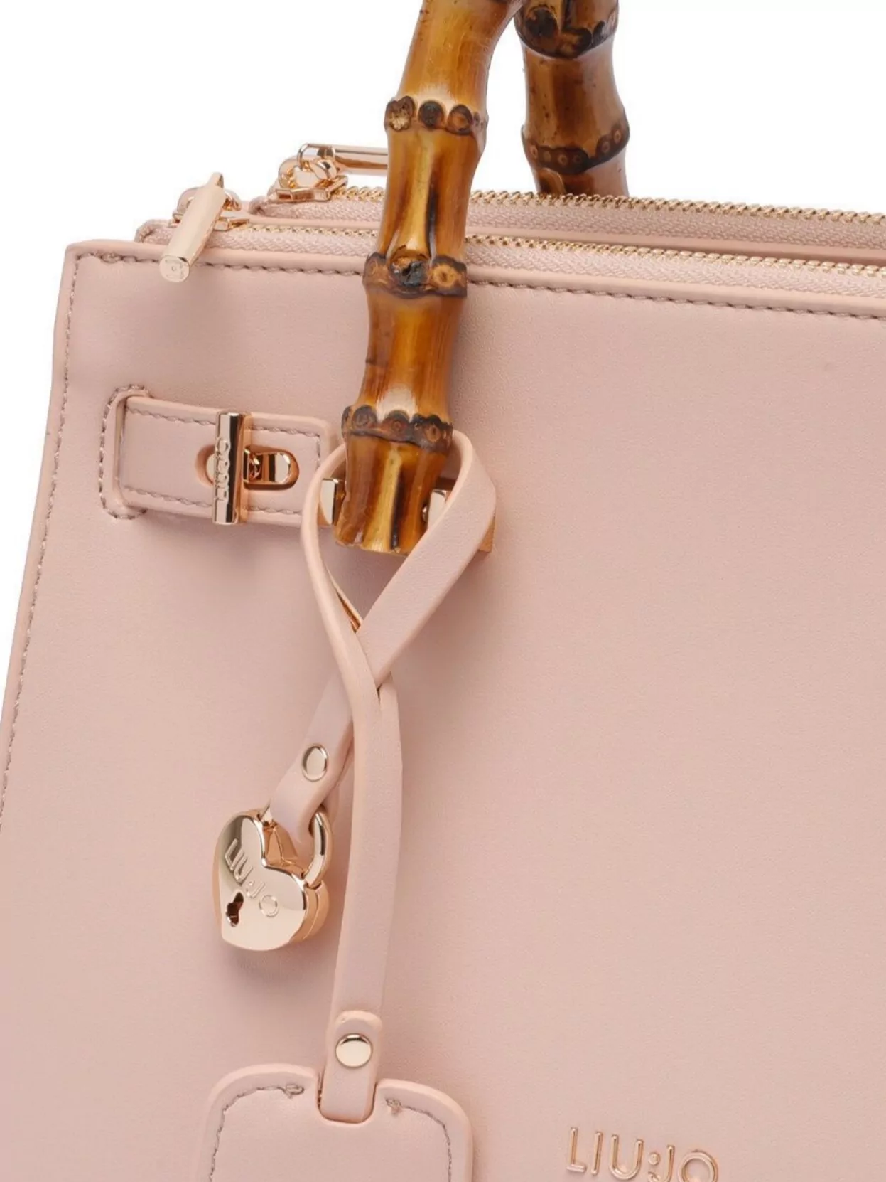 Liu •jo Structured Bamboo Cross-body Bag Charm