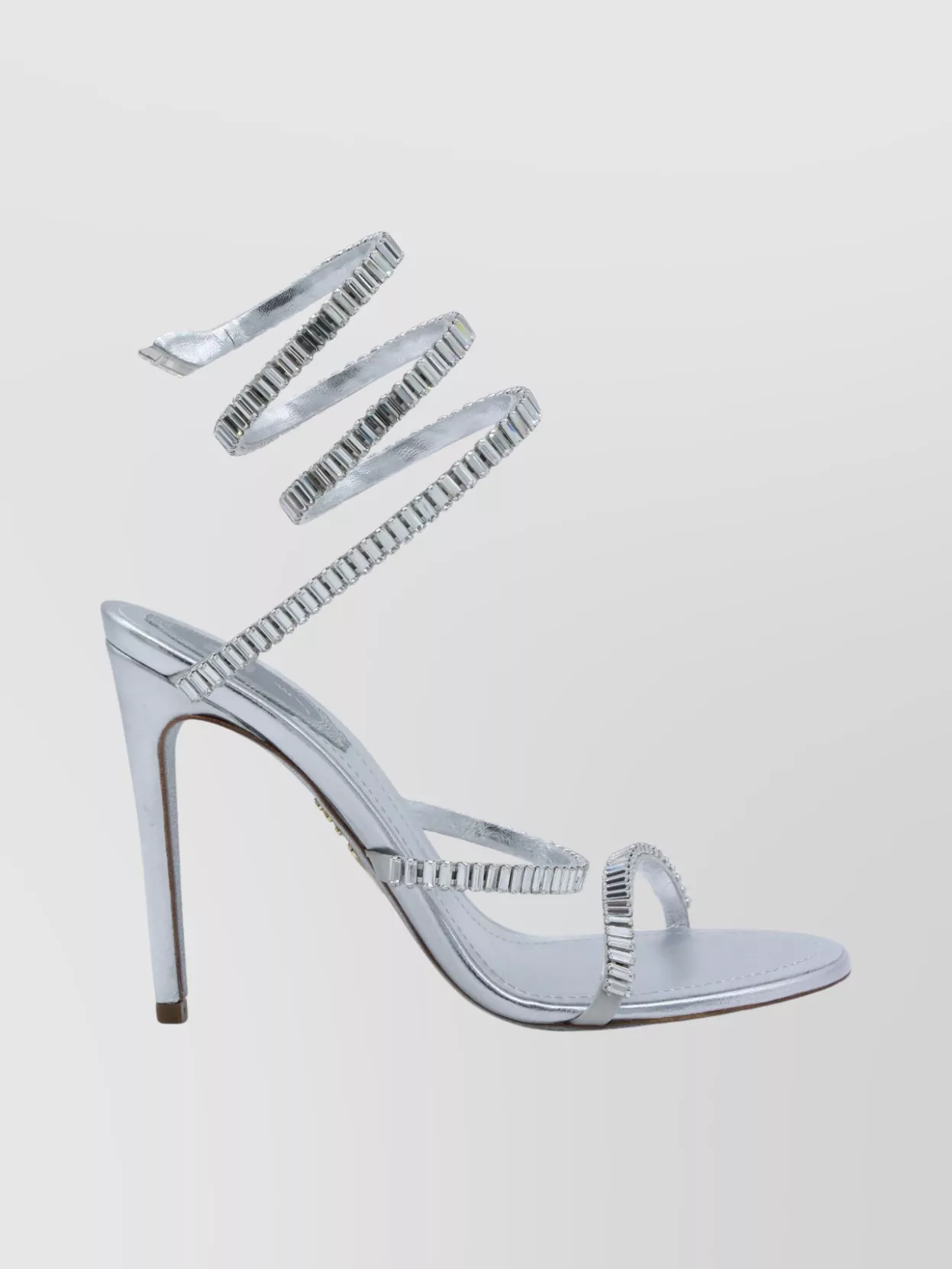 Rene Caovilla Strappy Sandals Featuring Spiral Design