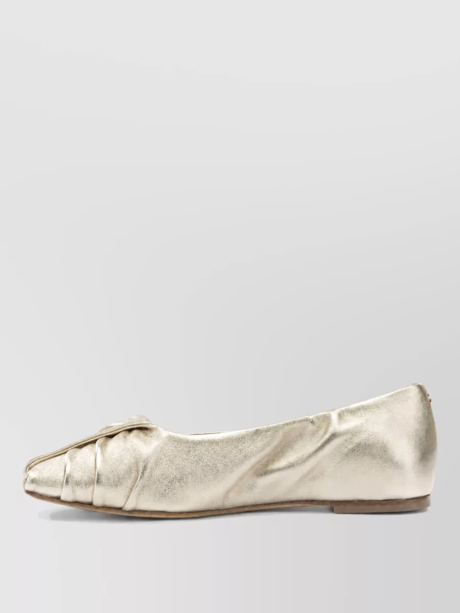 Halmanera Leather Ballerina Shoes