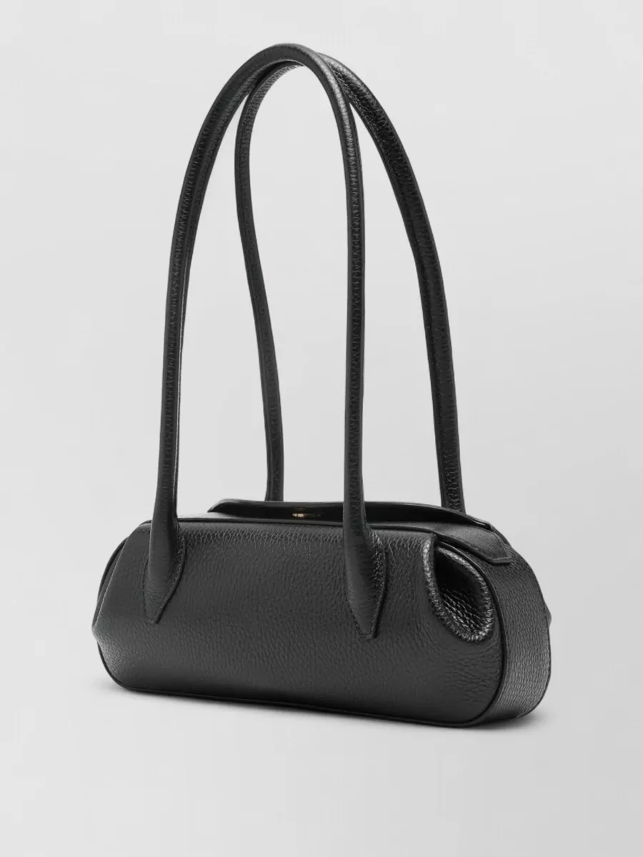 Yuzefi Mini Shoulder Bag Cylindrical Shape Leather