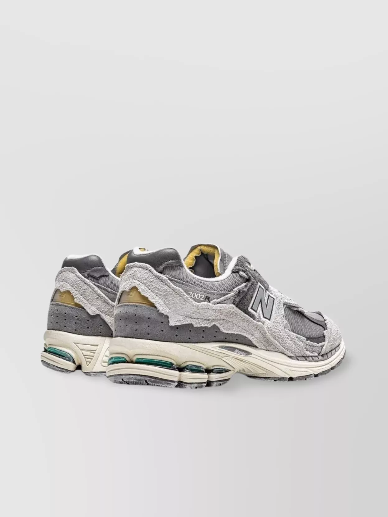 New Balance Textured Panels Rubber Sole Sneakers