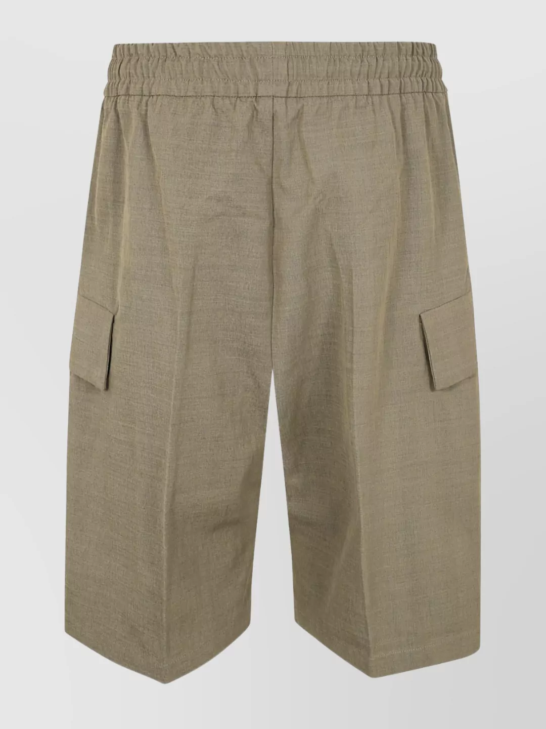 Fear Of God Functional Cargo Pocket Knee Length Shorts In Green